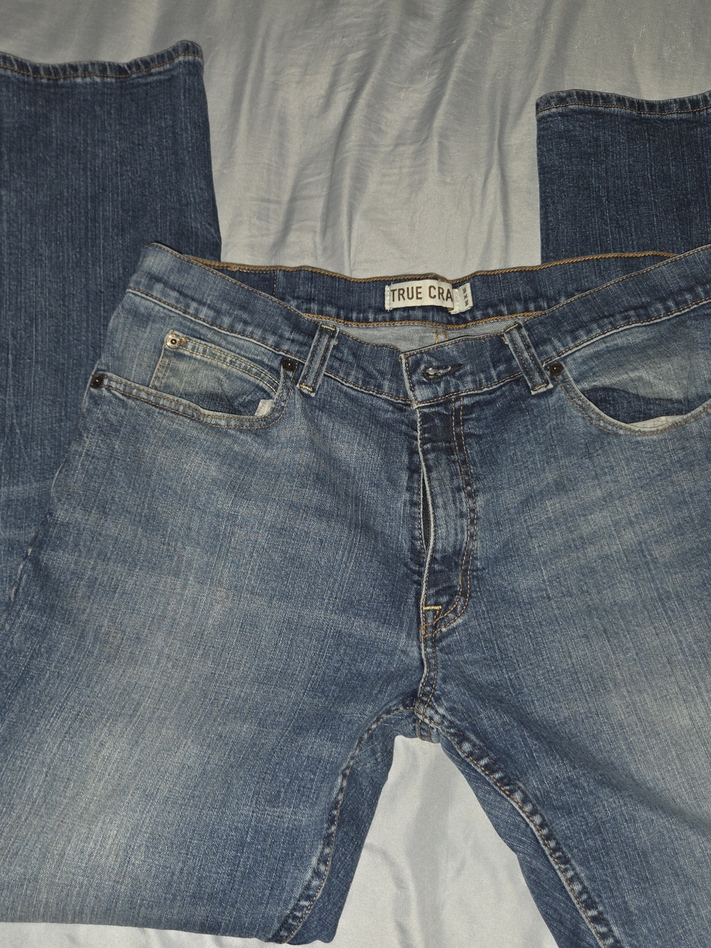 True Craft Relaxed Men’s Jeans - Faded Blue